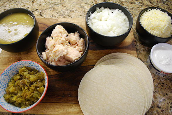 Chicken Enchilada Ingredients