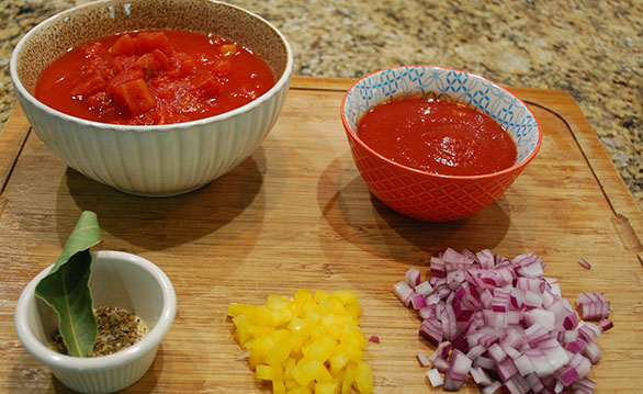 Spaghetti Sauce Ingredients